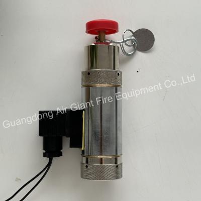 China Solenoid Actuator Installed On Cylinder Non Corrosive HFC-227ea FM200 Fire Suppression for sale