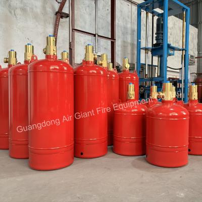 China Cylinder For Automatic FM200 Fire Suppression System Without Residue For Storage Room for sale