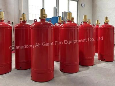 China Cylinder For Insulated FM200 Fire Suppression System Without Residue For Library for sale