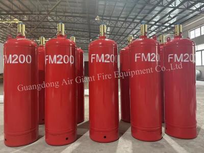 China Cylinder For Environment-Friendly FM200 Fire Suppression System For Storage Room for sale