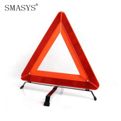 China Road Safety Workplace Safety SMASYS Retail Reflective Traffic Triangle Sign Car Warning Triangle for sale