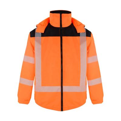 China Water Proof SMASYS Heated Construction Winter Parka Jacket for sale