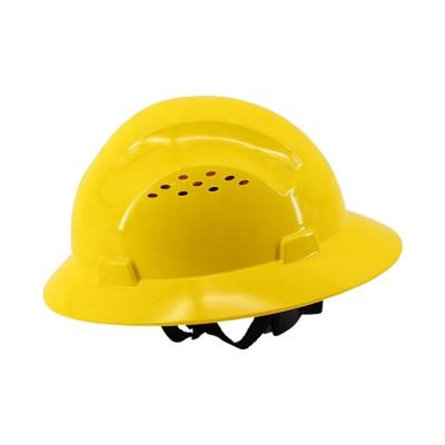 China SMASYS High Protection Construction Engineering Hard Hat Wide Brim Safety Helmets With Seat Belt For Worker for sale