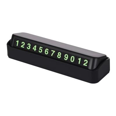 China Specially Authorized IP Parking Sign Phone Number Display Car Parking Number Card SMASYS for sale