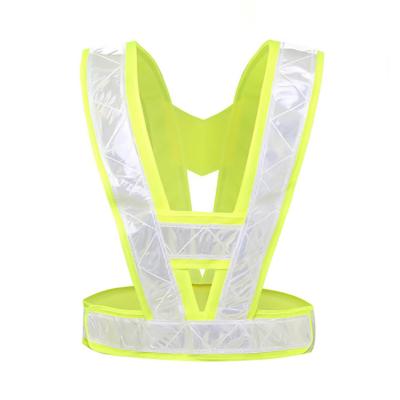 China Hi Force SMASYS V-Shaped V-Shape Vest Road Safety Bicycle Cycling Reflective Vests for sale