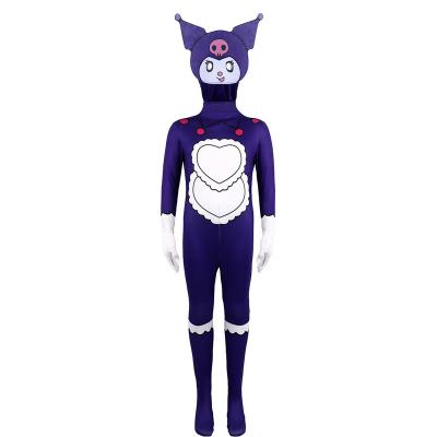 China Polyester Sanrio Melody Fantasy Magic Cosplay Costume Anime Cos Onesie Popular Anime Figure Jumpsuit for Children and Adults for sale