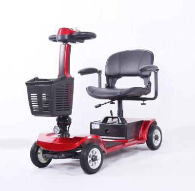 China Powerful Electric Outlet Unisex Door Motorcycle Mobility Four Wheel Disabled Scooter for sale