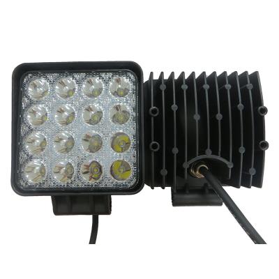 China Durable 12v 4 Inch Car Work Light 48w With Truck With Creep Led Bulb Car Tractor Led Work Light for sale