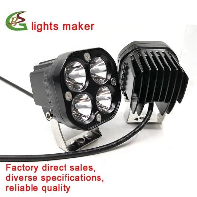 China Car lighting 3 inch 40w led 2020 new light forklift lights led working lamp spot spot light for sale