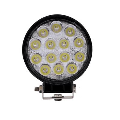 China New Car Interior Lighting Construction Car, Super High Spotlight, Quality Explosion Pattern 42W Round Work Light for sale