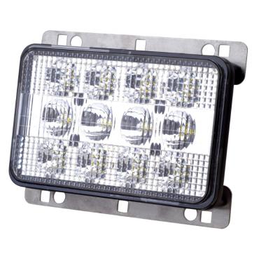 China Diecast Aluminum+PC Duty LED Work Lights High Power LED Flood Lights Car LED Lights 5 Inch Super Bright Square for sale