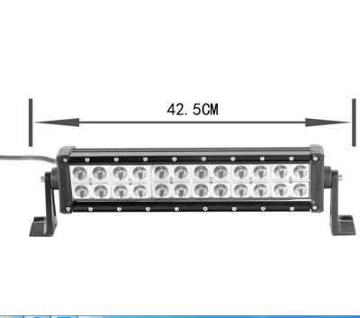 China Durable Factory Direct Double Row 72W LED Strip Roof Lights Vehicle Front Bumper LED Lights Offroad Work Lights for sale