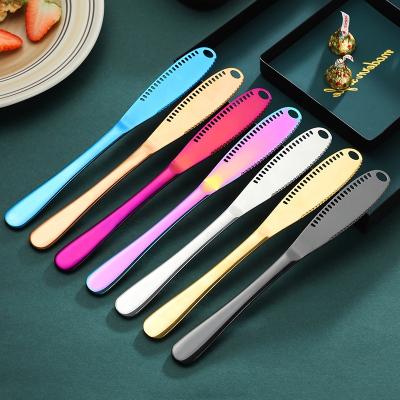 China Sustainable Luxury Heated Butter Knife Stainless Steel Fly Spreader Cheese Set for sale