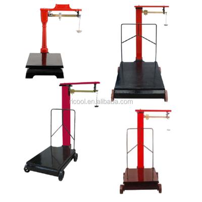 China Stronger Mechanical Cast Iron Dial Platform Scale 100kg 300kg 500kg 1000kg for sale