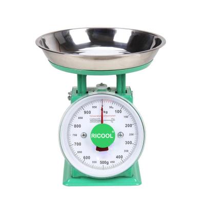 China Painted Dial 1kg Steel Mechanical Spring Scale for sale