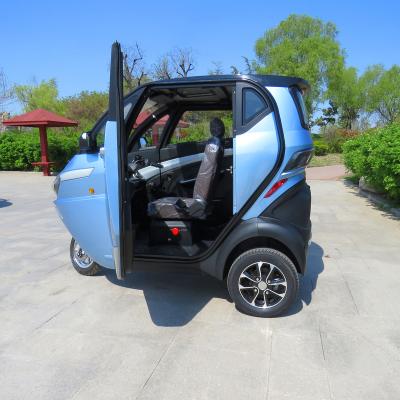 China J1 1500w 3 wheels electric car lithium iron phosphate battery electric tricycle with cabin 2 or 3 person for sale