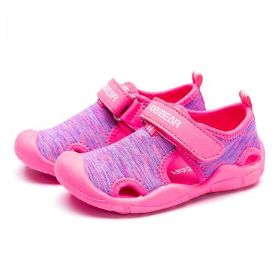 China Waterproof 2022 New Arrival Breathable Children Girls Beach Magic Sandals Band Girl Sandals For Kids for sale