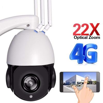 China 22X Zoom IP PTZ Speed ​​Dome CCTV Outdoor Waterproof/Waterproof Optical Audio Security Camera SIM SD Card 3G 4G 1080P WiFi for sale