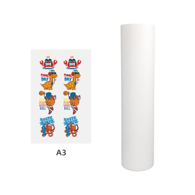 China Apparel Wholesale Heat Transfer PET Clear Film To Print Apparel For Flip Powder Machine T-shirt Printer for sale