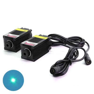 China Industrial Adjustable Dot Green Laser Module High Power 520NM 500mw for sale