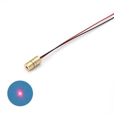 China Laser Positioning 5-10MW High Quality Mini Red Diode Laser Dot Laser Module 635nm for sale