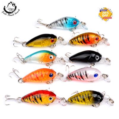 China ABS Plastic Crankbait Fishing Lure Weights 4.5cm Whopper 4g Baits Isca Saltwater Lures Articulos De Pesca Fish Artificial Crappie Lures for sale