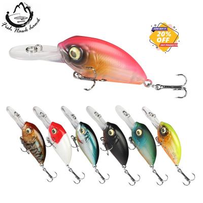 China ABS Plastic 39mm Floating Depth 4.8g Up To 5m Top Artificial Fishing Lures Crank Quality Wobblers Baits Crankbaits Fishing Tackle for sale