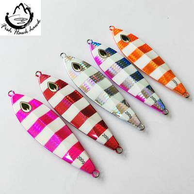 China NEW Metal Artificial Slow Lead Lure Bait Bait Building Jig For Saltwater Boat Fishing for sale