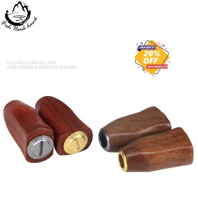 China Reel Handle Knob DIY Solid Wood Fishing Reel Knobs Eco-friendly Fishing Reel Spare Parts For Casting Fishing Reel for sale