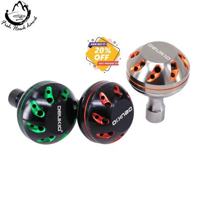 China 2021 Eco-friendly New Metal Alloy Fishing Reel Handle Knob Diameter For DIY Spinning Casting Item for sale