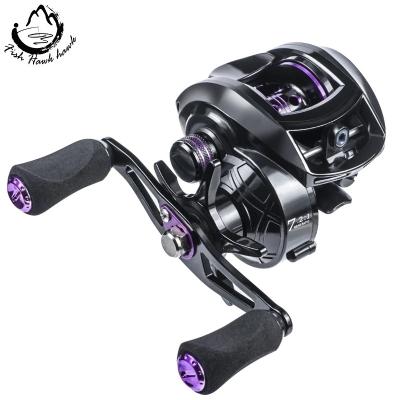 China LEFT HAND Baitcasting Reel AF2000 7.2:1 Gear Ratio Neodymium Magnet Spool 8KG Max Drag N42 Saltwater Fishing Reel for sale