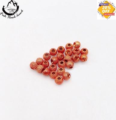 China Durable Feature New Style Corrugated Slotted Tungsten Beads For Fly Fishing Tying for sale