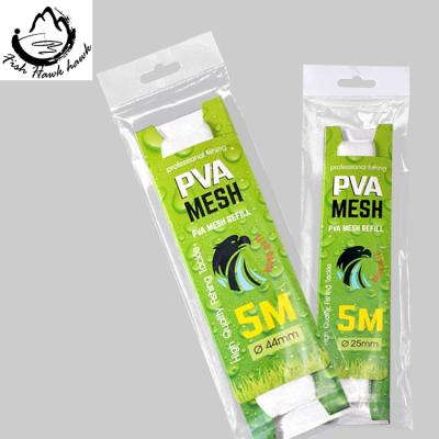 China Water Dissolve PVA Mesh Kits Bait Bag PVA Mesh For Carp Fishing Tackle for sale