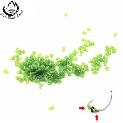 China Eco-friendly Carp Fishing Accessories Stoper Green White Hook Beads for sale