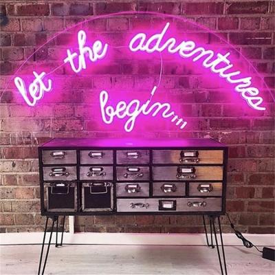 China Buildings Customized Fast Delivery Custom Neon Sign Lights Flex Neon Signs Letter Led Acrylic Custom Neon Signs for sale