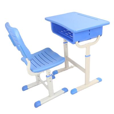 China Modern popular single table chair school office furniture school office study and chair set student for sale