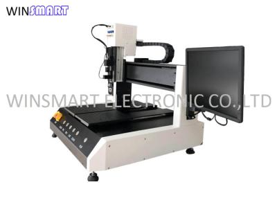 China Dual Table Desktop SMT Dispenser Solder Paste Dispenser 200x300mm for sale