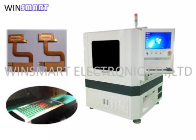 China 2μM Positioning Precision 400x400mm CCD Visual PCB Laser Cutting System for sale