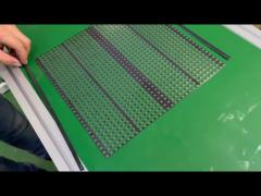 Multi Bade PCB Depanelizer Adjustable With Conveyor Belt