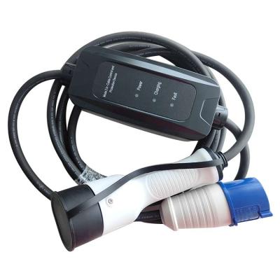 China Wholesale Type - 2 SAE J1772 16 A 3.5Kw Portable Car Charger Single Phase C3513E Ev for sale