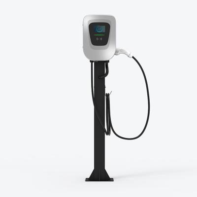 China Screen Display 380V EV Charger 22Kw Type - 2 Ev Chargi App Electric Car Charger 11Kw Wall Mounted Type - 2 EV Charger Wallbox for sale