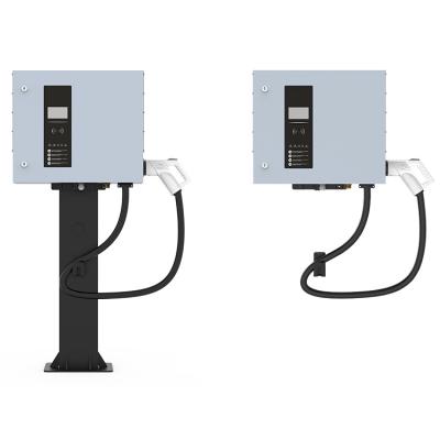 China 30Kw 40Kw Wallbox Wall Mounted DC Ev Charger Ccs Charging Station For Electric Vehicles PEVC3401E for sale