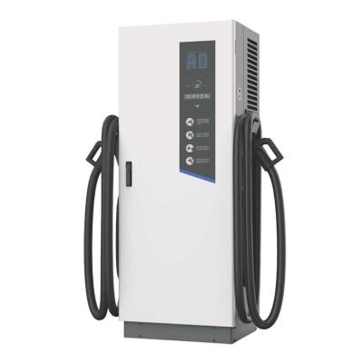 China High Speed ​​Hotel Ev DC Fast Charging Station Chademo Ccs Floor Type - 2 PEVC3107E for sale