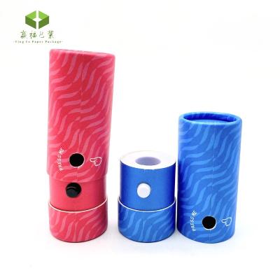 China EVA Biodegradable Insert Cylinder Cardboard Skin Care Serum Water Bottle Round Paper Tube For Dropper Essential Oil Packaging for sale