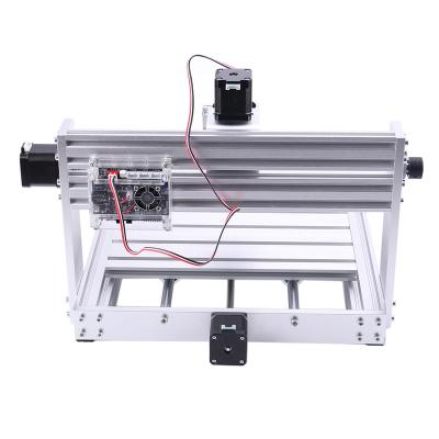 China CNC3018 mini DIY deep inscription prom laser engraving machine dual function gyro multifunction direct sales for sale