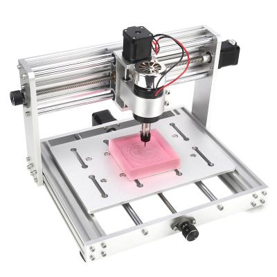 China Deep Marking DIY Small GRBL Laser CNC Engraving Machine Can Control Offline CNC3 Axis Laser Engraving Machine for sale