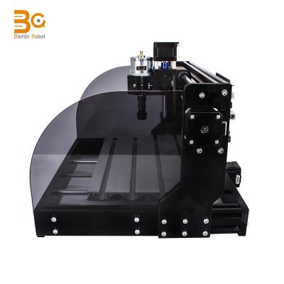 China Mini DIY CNC3018 CNC Engraving Machine Direct Sales Deep Dual Function Gyro Engraving Laser Multifunction Gyro Engraver for sale