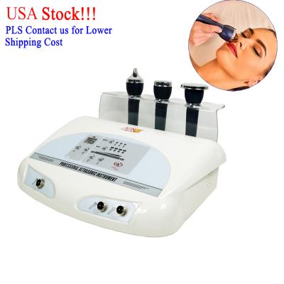 China Au-8205 Ultrasonic Pore Remover 3 in 1 Wrinkle Remover Facial Lifting Skin Tightening Beauty Machine for sale