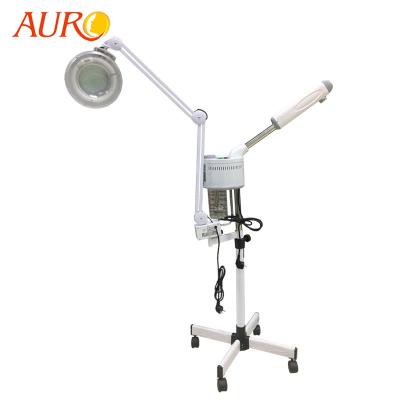 China wholesale hot standing tyoe ozone facial steamer with magnify lamp AU-900E Au-900e for sale