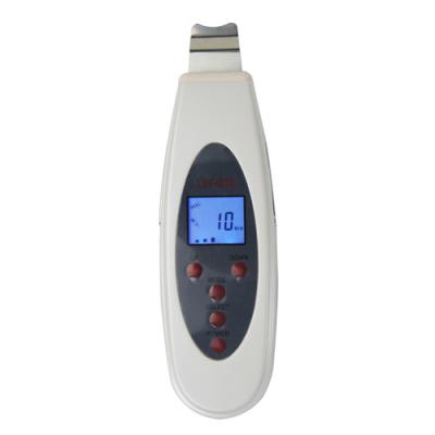 China CE Certification Au-006 Face Skin DEEP CLEANING Hand Held Ultrasonic Scrubber For Skin Peeling for sale